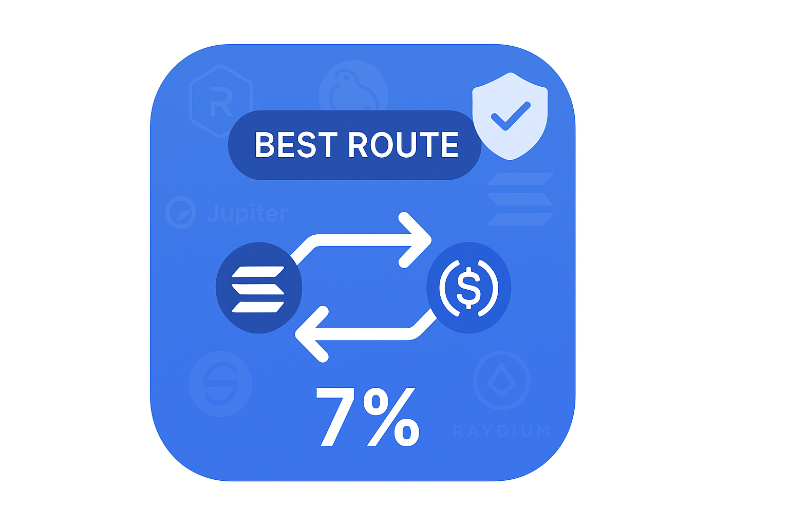 Best route optimization showing 7% savings